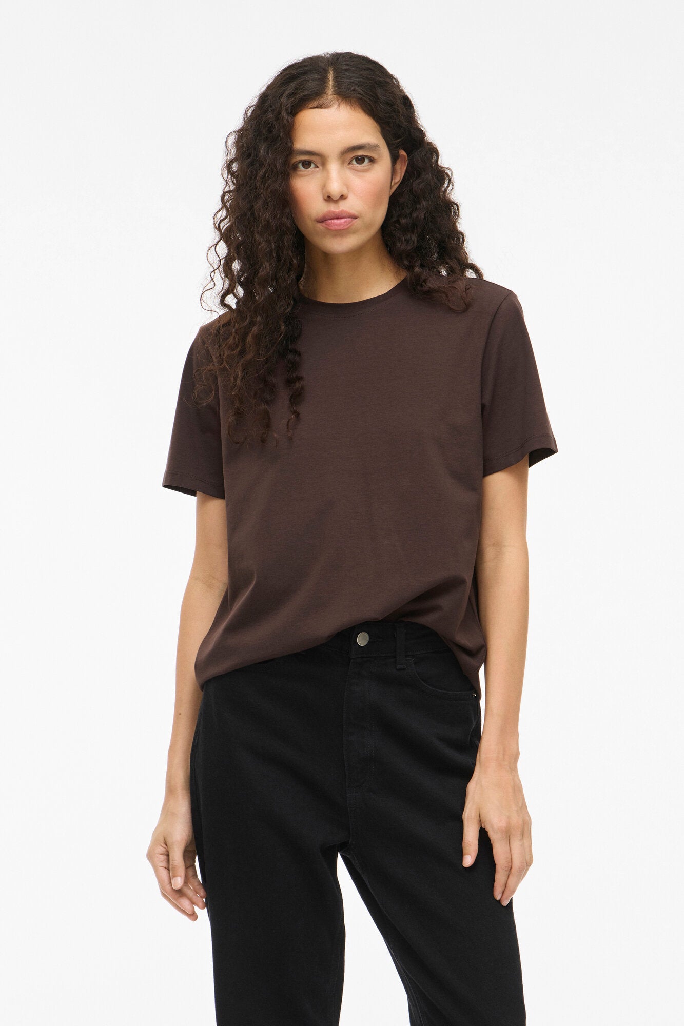 Vinora t-shirt - Coffee Bean